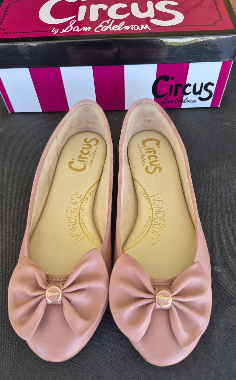 Circus By Sam Edelman Ballet Flats Women's Size 8.5 Carmen Cameo Pink